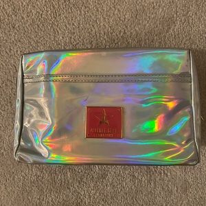 Jeffree Star Silver Makeup Bag